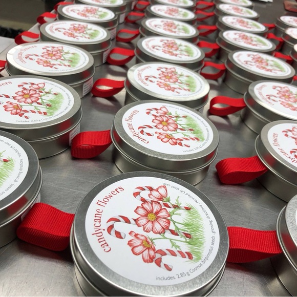 NWT >> Kids Garden Sprinkle Ornament (Candy Cane Flowers) - Picture 3 of 3